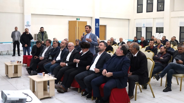 Büyükşehir’den çiftçilere bilgilendirme toplantısı